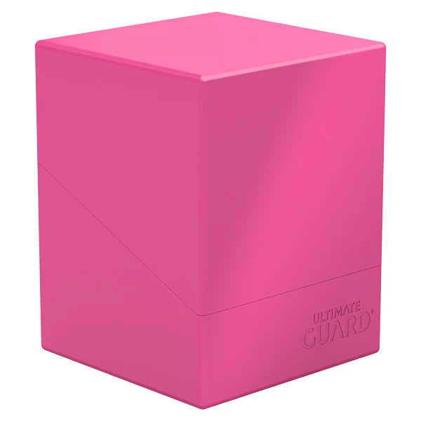 Ultimate Guard Boulder 100+ Solid Opaque Neon pink