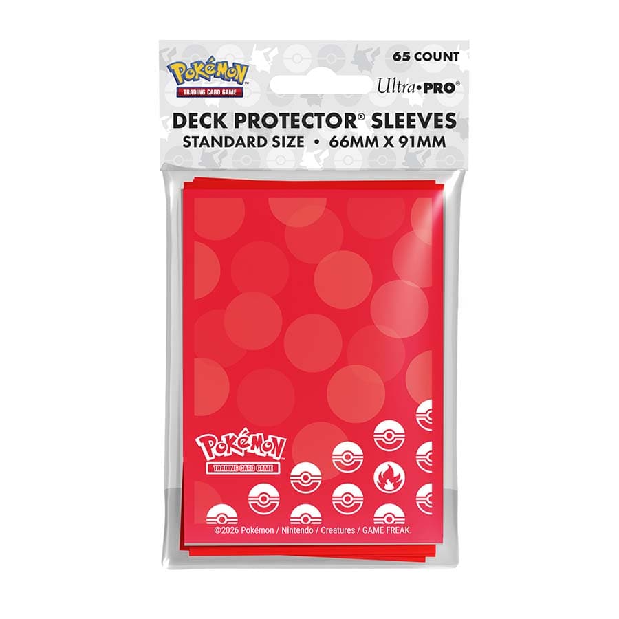 Ultra Pro: Pokemon: Sleeves: Energy: Fire (65ct)