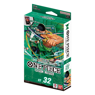 One Piece: Card Game: Starter Deck - Green - Roronoa Zoro - [ST-32]