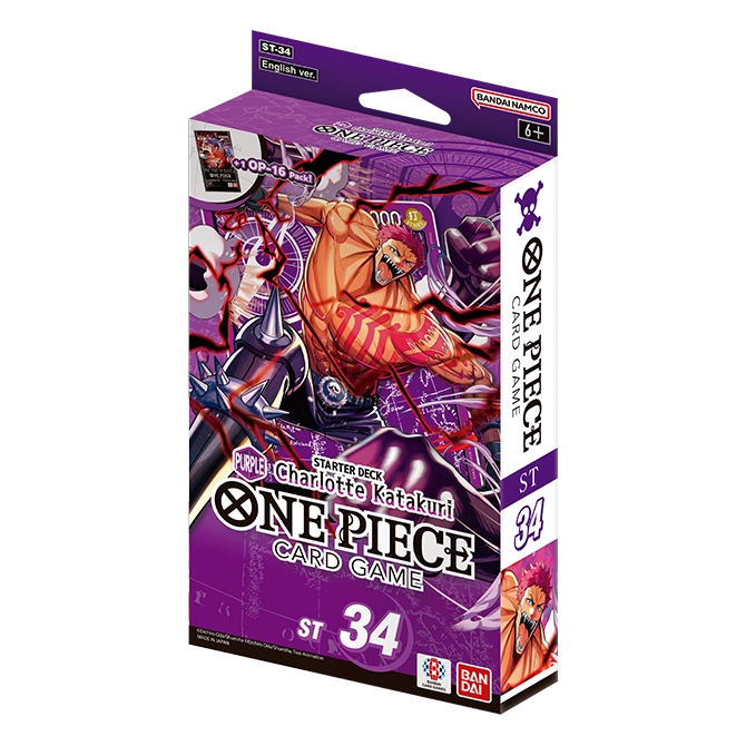One Piece: Card Game: Starter Deck - Purple - Charlotte Katakuri - [ST-34]