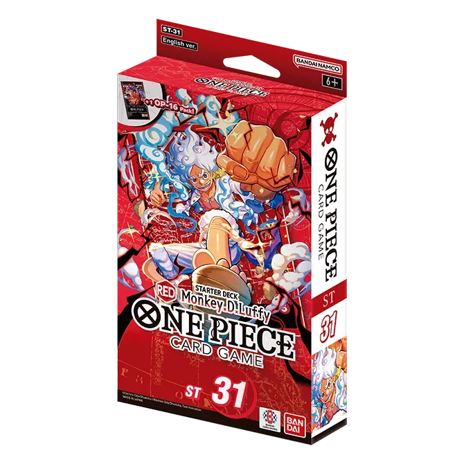 One Piece: Card Game: Starter Deck - Red - Monkey.D.Luffy - [ST-31]