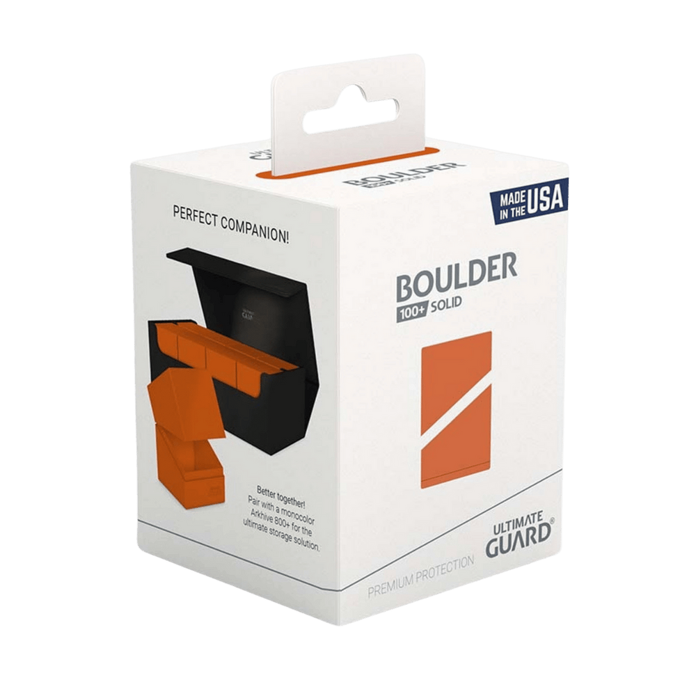Ultimate Guard Boulder Solid 100+ Orange