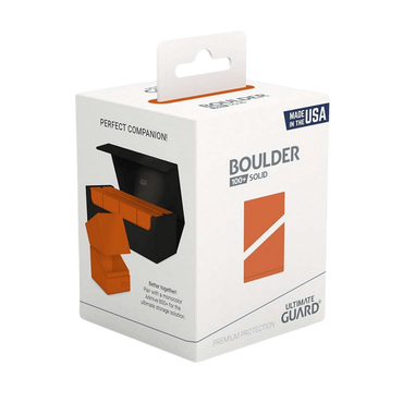 Ultimate Guard Boulder Solid 100+ Orange