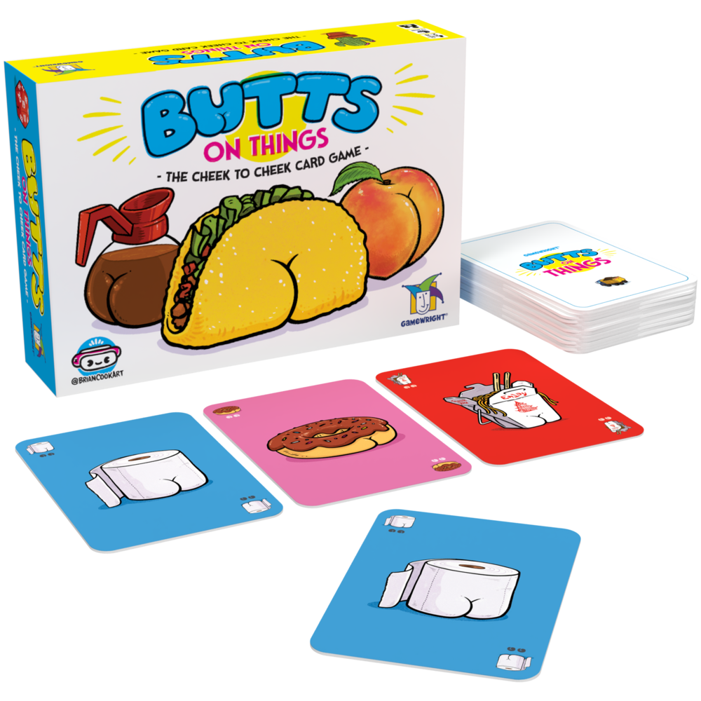 Butts on Things: The Cheek to Cheek Card Game