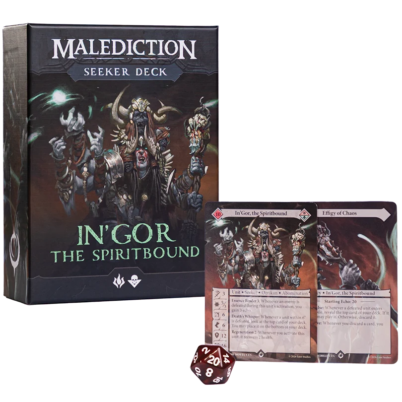 Malediction: Seeker Deck: In'gor The Spiritbound