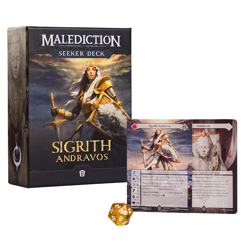 Malediction: Seeker Deck: Sigrith Andravos