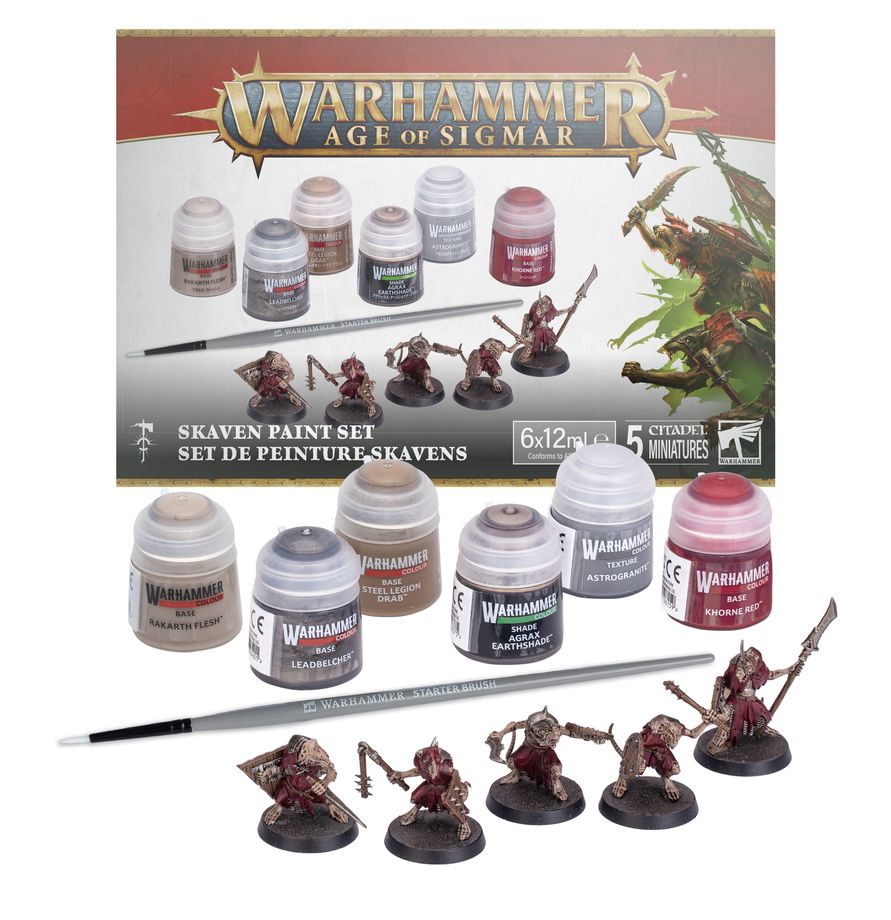 Warhammer: Age of Sigmar: Skaven: Paint Set