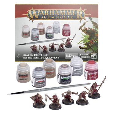 Warhammer: Age of Sigmar: Skaven: Paint Set