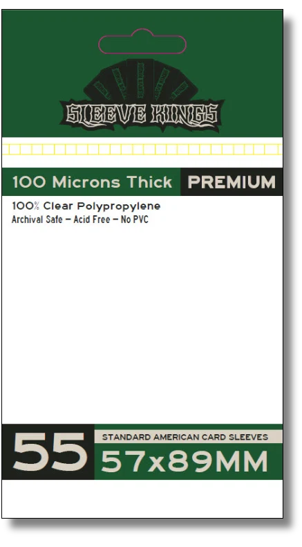 Sleeve Kings: Perfect Fit: Premium 57x89mm (55)