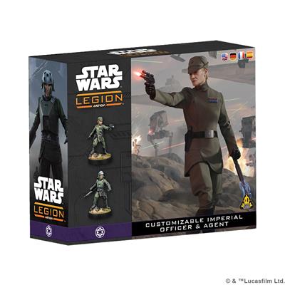 Star Wars: Legion Customizable Imperial Officer & Agent