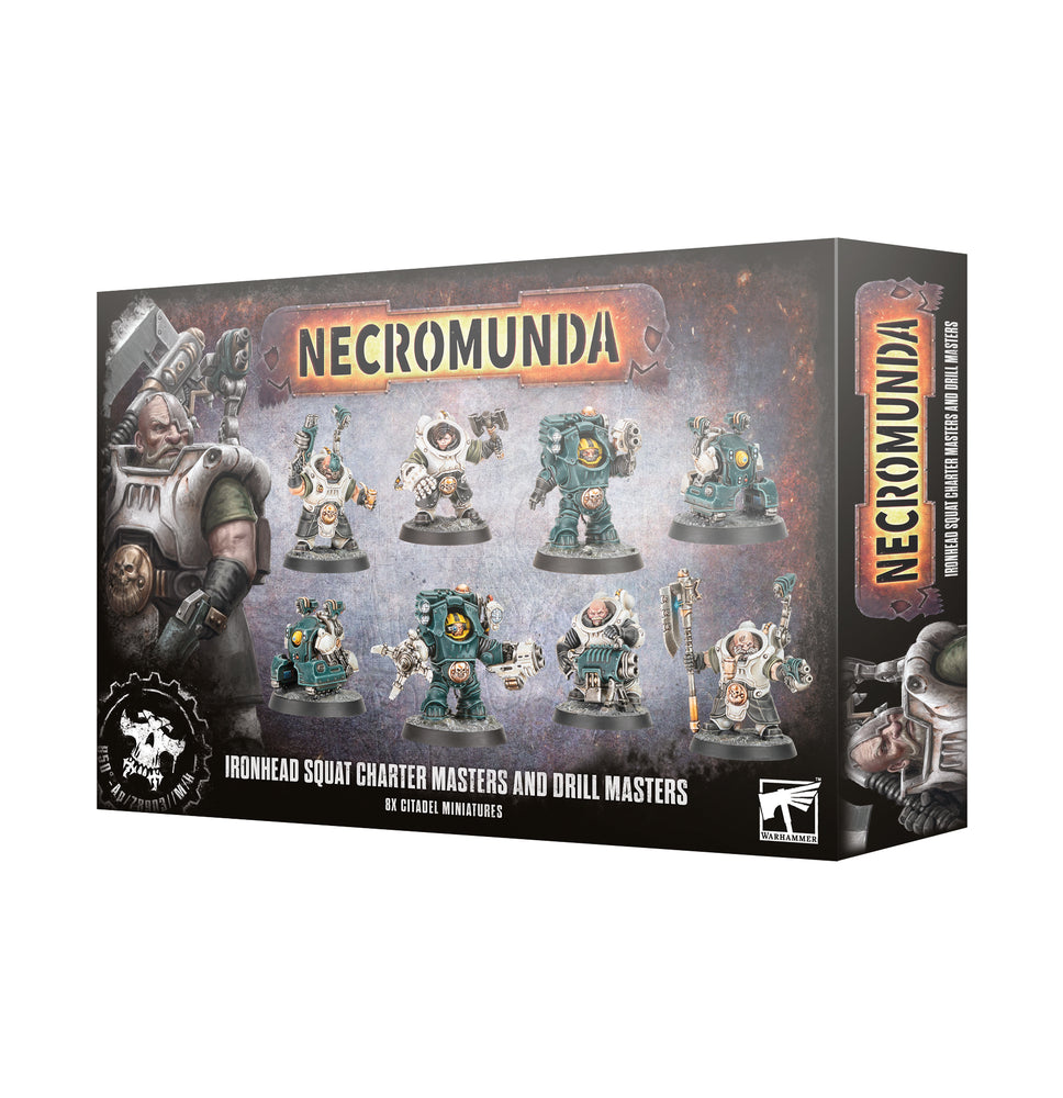 Warhammer: Necromunda: Ironhead Squat Charter Masters and Drill Masters