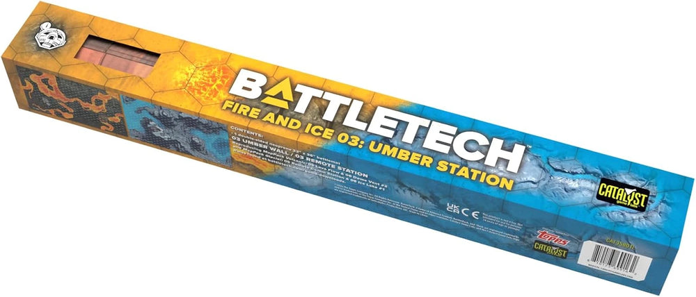 BattleTech: Battlemat: Fire & Ice 03: Umber Station
